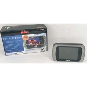 RCA DHT235A 3.5" Mini LED Digital TV In Original Box Working *READ*